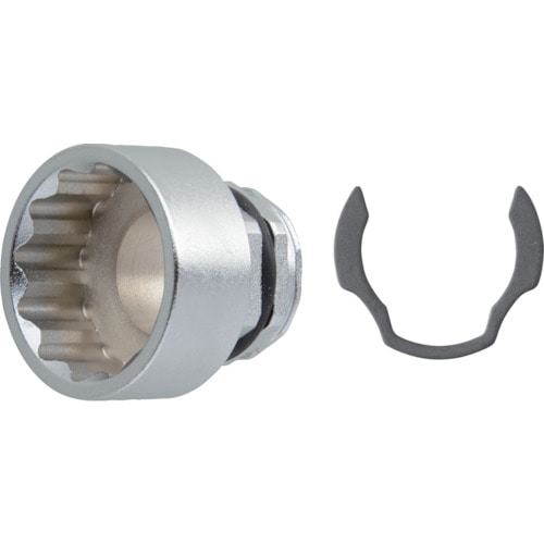 トラスコ中山 アネックス オフセットアダプター用ソケット21mm(ご注文単位1個)【直送品】