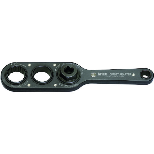 トラスコ中山 アネックス オフセットアダプター30mm(ご注文単位1個)【直送品】