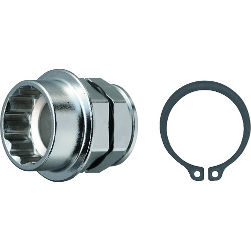 トラスコ中山 アネックス オフセットアダプター30mm 専用ソケット H24mm(ご注文単位1個)【直送品】