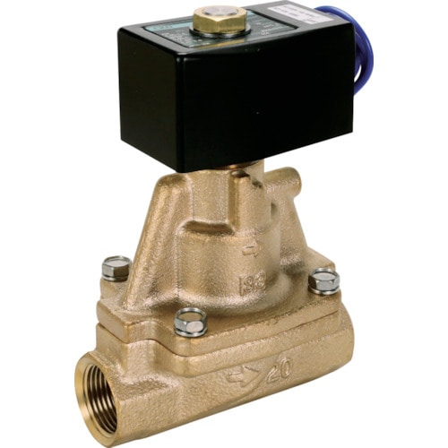 トラスコ中山 CKD パイロット式2ポート電磁弁(マルチレックスバルブ) 581-0396(ご注文単位1台)【直送品】