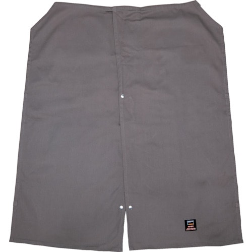 トラスコ中山 TRUSCO 防炎ローハイド型前掛け グレー(マックスダイナ)(ご注文単位1枚)【直送品】