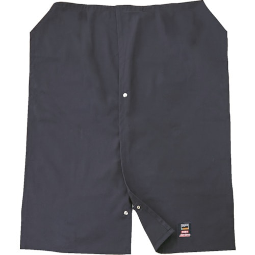 トラスコ中山 TRUSCO 防炎ローハイド型前掛け ネイビー(マックスダイナ)(ご注文単位1枚)【直送品】