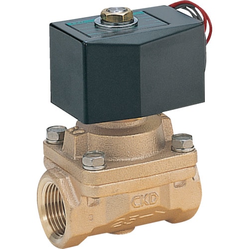 トラスコ中山 CKD パイロットキック式2ポート電磁弁(マルチレックスバルブ) 581-0680(ご注文単位1台)【直送品】
