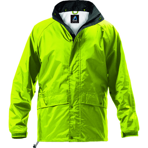 トラスコ中山 マック 雨具 フェニックス2 フラッシュグリーン M(ご注文単位1着)【直送品】