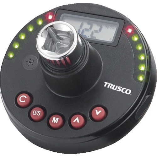 トラスコ中山 TRUSCO デジタルアングルトルクアダプター 差込角9.5mm 27~135Nm(ご注文単位1個)【直送品】