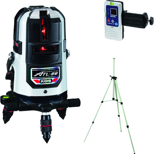 トラスコ中山 KDS スーパーレイ96受光器三脚付(ご注文単位1セット)【直送品】