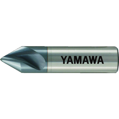 トラスコ中山 ヤマワ コーティング片刃ポイントドリル PE-60° AUPES 12X3.5X60°(ご注文単位1本)【直送品】