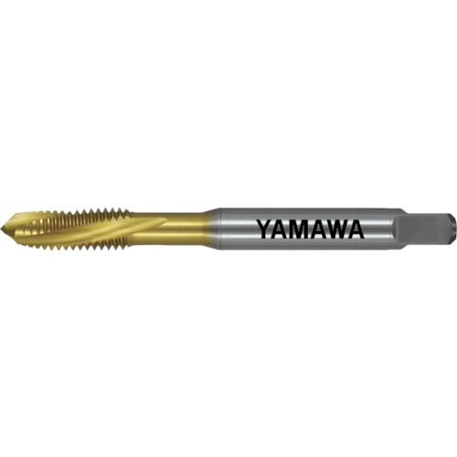 トラスコ中山 ヤマワ コーティング通り穴用スパイラルタップ AU+SL P3 M10X1.5(ご注文単位1本)【直送品】