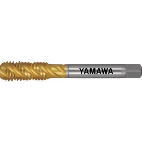 トラスコ中山 ヤマワ チタンコーティングスパイラルタップ AU＋SP P3 M12X1.5（ご注文単位1本）【直送品】