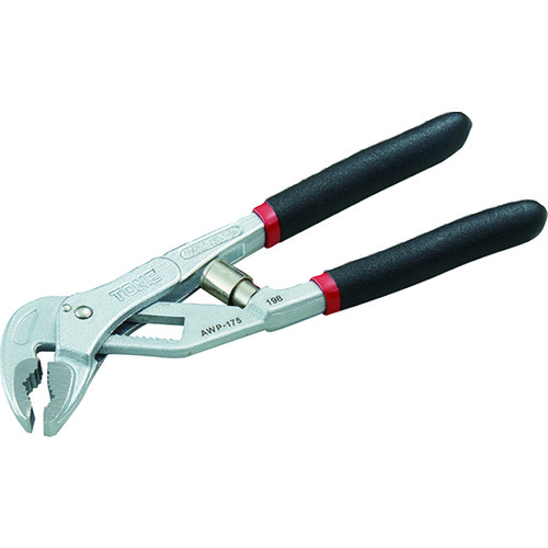 トラスコ中山 TONE オートウォーターポンププライヤー 175mm(ご注文単位1個)【直送品】