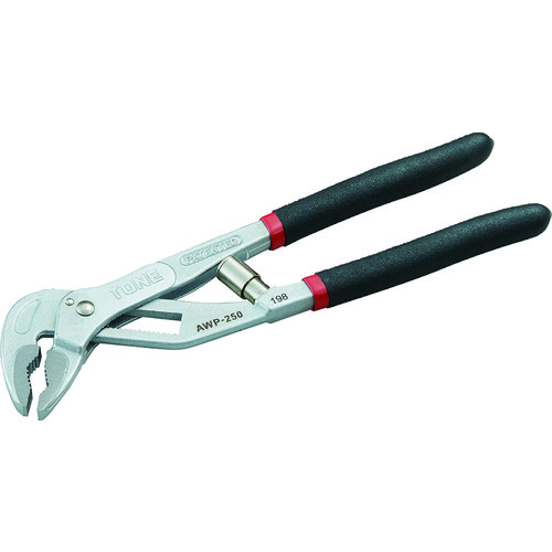 トラスコ中山 TONE オートウォーターポンププライヤー 250mm(ご注文単位1個)【直送品】
