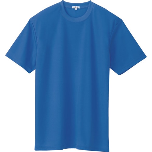 トラスコ中山 アイトス 吸汗速乾クールコンフォート 半袖Tシャツ男女兼用 ロイヤルブルー M(ご注文単位1着)【直送品】