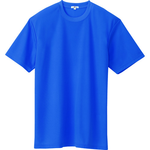 トラスコ中山 アイトス 吸汗速乾クールコンフォート 半袖Tシャツ男女兼用 ロイヤルブルー S(ご注文単位1着)【直送品】