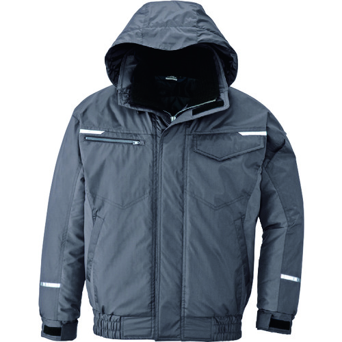 トラスコ中山 アイトス 制電防寒ブルゾン グレー 226-1321(ご注文単位1着)【直送品】