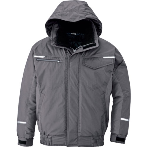 トラスコ中山 アイトス 制電防寒ブルゾン グレー 226-1552(ご注文単位1着)【直送品】