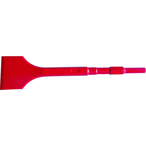 トラスコ中山 モクバ印 電動ハンマー用カットチゼル 17H×75mm巾×320mm(ご注文単位1本)【直送品】