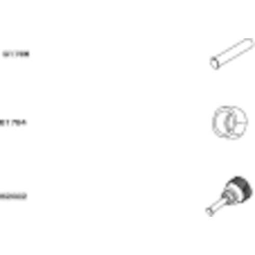 トラスコ中山 白光 はんだこて用交換パーツ ドリル ノズル0.8mm 10本入(ご注文単位1パック)【直送品】