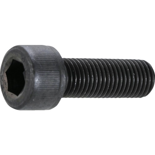 トラスコ中山 TRUSCO 六角穴付ボルト 黒染め 細目 全ネジ M16×55 P1.5 3本入 /キャップボルト(CAP)(ご注文単位1パック)【直送品】
