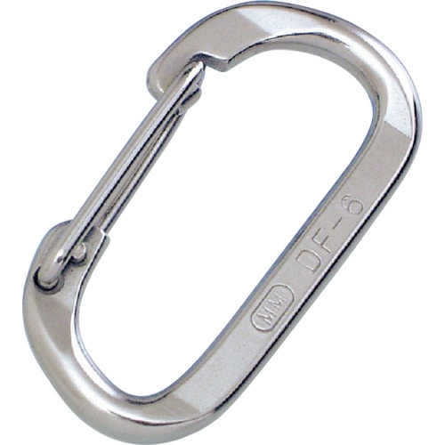 トラスコ中山 水本 ステンレス DフックSUS316 長さ52.5mm (1個入)(ご注文単位1個)【直送品】