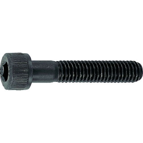 トラスコ中山 TRUSCO 六角穴付ボルト 黒染め 半ネジ サイズM6×55 25本入 /キャップボルト(CAP)（ご注文単位1パック）【直送品】