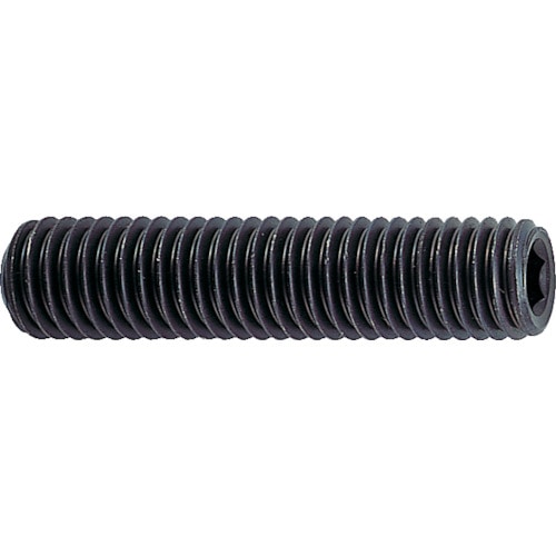 トラスコ中山 TRUSCO 六角穴付止めねじ くぼみ先 黒染め M2×4 43本入(ご注文単位1パック)【直送品】