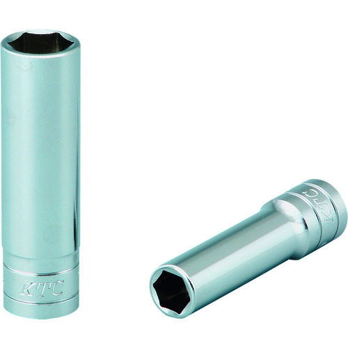 トラスコ中山 KTC インチ 9.5sq.ディープソケット(六角)1/4inch(ご注文単位1個)【直送品】