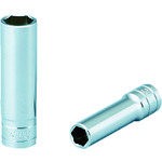 トラスコ中山 KTC マグネットディープソケット 対辺寸法8mm 差込角9.5mm 全長60mm(ご注文単位1個)【直送品】