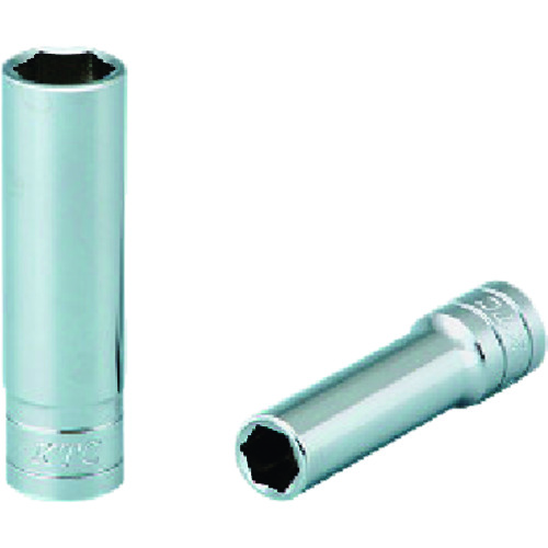トラスコ中山 KTC 9.5sq.ディープソケット(六角)パック・台紙仕様 差込角9.5mm B3L-13袋入り(ご注文単位1個)【直送品】