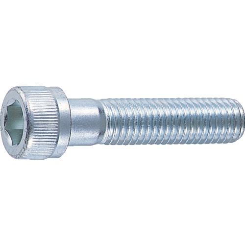 トラスコ中山 TRUSCO 六角穴付ボルト ユニクロ 半ネジ M6×75 11本入 /キャップボルト(CAP)(ご注文単位1パック)【直送品】