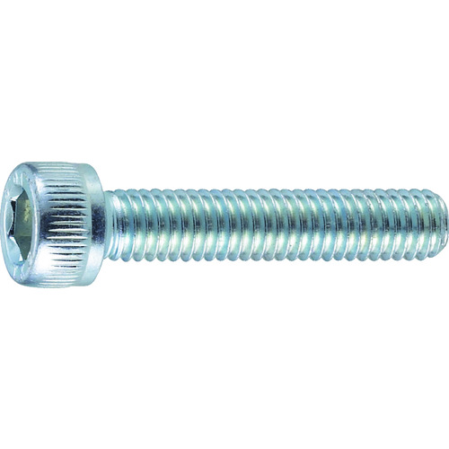 トラスコ中山 TRUSCO 六角穴付ボルト ユニクロ 全ネジ M8×18 22本入 /キャップボルト(CAP)(ご注文単位1パック)【直送品】