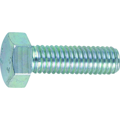 トラスコ中山 TRUSCO 六角ボルト 三価白 全ネジ M5×15 44本入（ご注文単位1パック）【直送品】