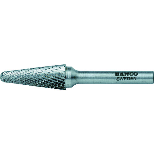 トラスコ中山 バーコ 超硬バー 砲弾 ダブルカット 刃径12×刃長30mm(ご注文単位1本)【直送品】