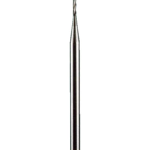 トラスコ中山 ミニモ 超硬カッター 円柱スパイラルカット 刃径Φ0.8 刃長3.5mm（ご注文単位1本）【直送品】