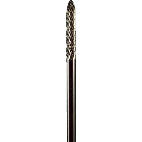 トラスコ中山 ミニモ 超硬カッター 円柱先丸ファインクロスカット 刃径Φ2.3 刃長15mm 498-7977(ご注文単位1本)【直送品】