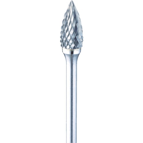 トラスコ中山 ミニモ 超硬カッター クロスカット Φ6.4 軸径3.0mm 498-8418(ご注文単位1本)【直送品】