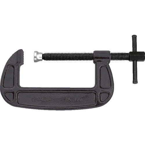 トラスコ中山 スーパー シャコ万力(バーコ型)38mm カチオン電着塗装(ご注文単位1個)【直送品】