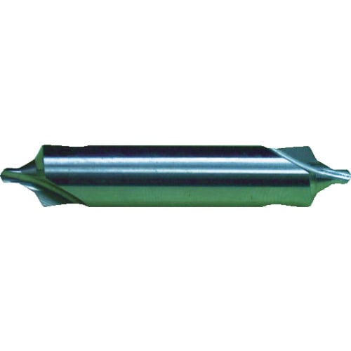 トラスコ中山 イワタツール HSSセンタードリル(B形60°) 錐径10.00mm シャンク径31.5mm 全長125mm 両刃(ご注文単位1本)【直送品】