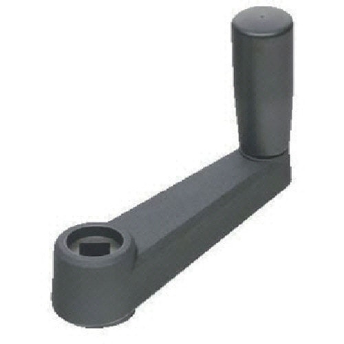 トラスコ中山 ELESA ボアードクランクハンドル ハンドル径128mm 805-4413(ご注文単位1個)【直送品】
