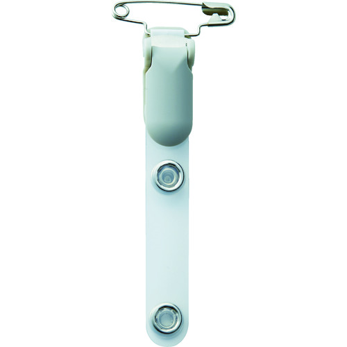 トラスコ中山 TRUSCO バンドクリップ安全ピン付 10個入(ご注文単位1袋)【直送品】