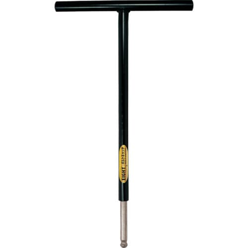 トラスコ中山 エイト T型 六角棒スパナ ボルトキャッチ 鉄ハンドル 単品 396-5350(ご注文単位1本)【直送品】