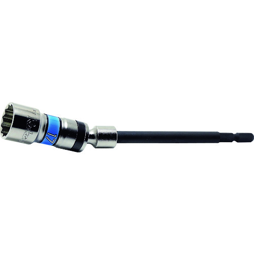 トラスコ中山 コーケン 電動ドライバー用ロングユニバーサルソケット 19mm(ご注文単位1個)【直送品】