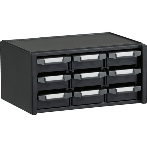 トラスコ中山 TRUSCO 導電性マスターBOX 342X241XH168 引出3列3段(ご注文単位1台)【直送品】
