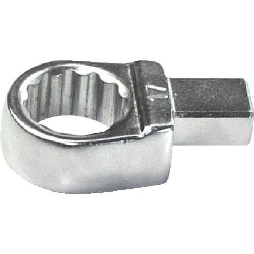 トラスコ中山 TRUSCO ボックスヘッド 二面寸法17mm 取付サイズ9X12mm(ご注文単位1個)【直送品】