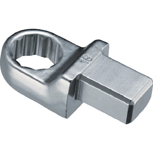 トラスコ中山 TRUSCO ボックスヘッド 二面寸法18mm 取付サイズ14X18mm(ご注文単位1個)【直送品】