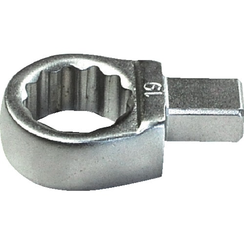 トラスコ中山 TRUSCO ボックスヘッド 二面寸法19mm 取付サイズ9X12mm(ご注文単位1個)【直送品】