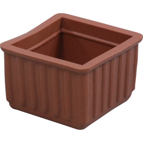 トラスコ中山 光 イス脚キャップ 茶角31(ご注文単位1個)【直送品】