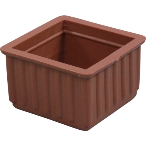 トラスコ中山 光 イス脚キャップ 茶角36(ご注文単位1個)【直送品】
