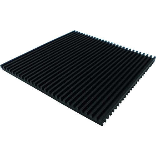 トラスコ中山 WAKI 防振ゴムマット BG-003 8X150X150(ご注文単位1枚)【直送品】