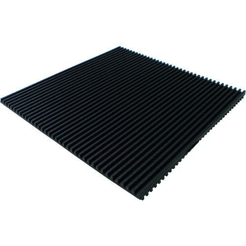 トラスコ中山 WAKI 防振ゴムマット BG-004 8X200X200(ご注文単位1枚)【直送品】
