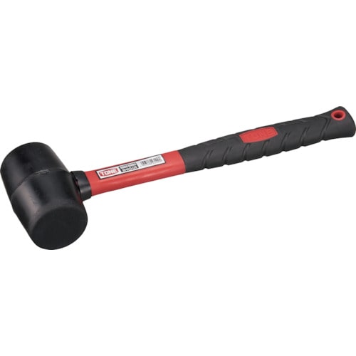 トラスコ中山 TONE ゴムハンマー 0.5ポンド 全長290mm(ご注文単位1本)【直送品】